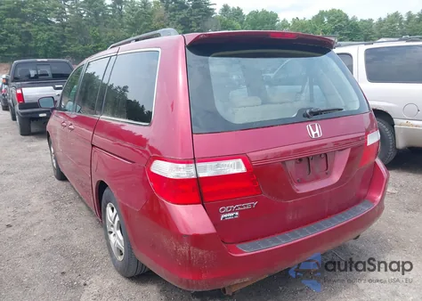 2006 Honda Odyssey Ex из США, поврежденный, VIN 5FNRL38446B058436